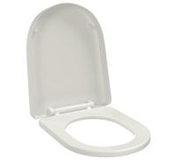 vidaXL Abattant WC Carré Siège de toilette à fermeture en douceur