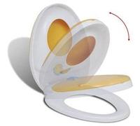 Abattant WC à Fermeture en Douceur pour Adulte Enfant Siège de Toilette 141766