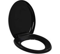 vidaXL Abattant WC Siège de toilette 145016 – Fermeture en douceur