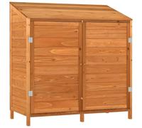 152185 vidaXL Remise de jardin Marron 102x52x112 cm Bois de sapin solide