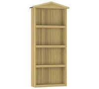 vidaXL Abri à Outils de Jardin 87x33x222 cm Bois de pin imprégné