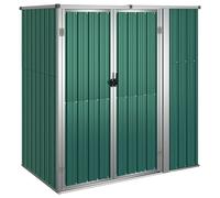 Abri à Outils de Jardin Anthracite 225x89x161cm Acier Galvanisé Remise vidaXL
