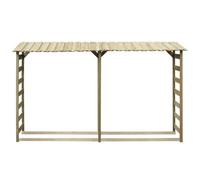 Vidaxl Abri De Bois De Chauffage 300 X 44 X 176 Cm Pin¿¿De Impr¿¿Gn¿¿E