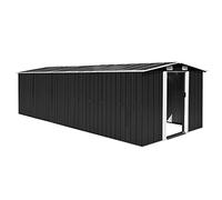 vidaXL Abri de jardin 257x580x181 cm Métal Anthracite 143354