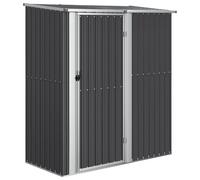 Vidaxl Abri De Jardin Anthracite 180,5x97x209,5 Cm Acier Galvanisé