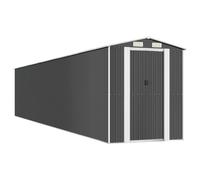 Tuinschuur 192x1021x223cm gegalvaniseerd staal antracietkleurig3147459