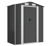 319271 vidaXL Abri de jardin Anthracite 192x108x223 cm Acier galvanisé