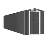 Vidaxl Abri De Jardin Gris Clair 192x108x223 Cm Acier Galvanisé
