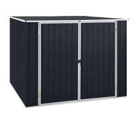 vidaXL Abri de jardin Anthracite 195x198x159 cm Acier galvanisé 46255