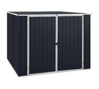 vidaXL Abri de jardin Anthracite 195x198x159 cm Acier galvanisé 46255