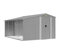 Abri de Jardin Cabane à Outils Rangement Patio Terrasse Acier Galvanisé vidaXL