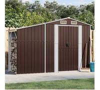 vidaXL Abri de Jardin, Cabane à Outils avec Poignées, Remise à Outils avec Toit Inclinable, Abri de Rangement Terrasse, 364520