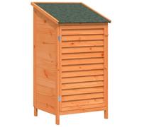 vidaXL Abri de Jardin Marron 59 x 56 x 113,5 cm Bois de Sapin Massif