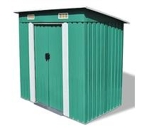 vidaXL Abri de jardin Métal Vert
