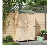vidaXL Abri de jardin Naturel 106 x 56 x 176,5 cm Bois d'ingénierie 42033480