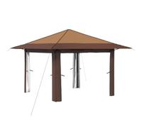 vidaXL Abri de Jardin sans paroi Beige et Marron