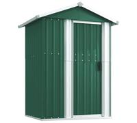 vidaXL Abri de Jardin Vert 126x97,5x177 cm Acier galvanisé
