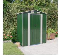 vidaXL Abri de jardin Vert 192x108x223 cm Acier galvanisé, rangement de jardin pour les outils, rangement pour outils 319267