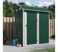 Vidaxl Abri De Jardin Vert 192x152,5x237 Cm Acier Galvanisé