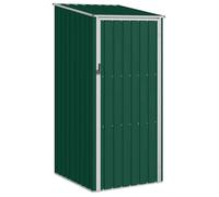 vidaXL Abri de jardin 46289 – Acier galvanisé 87x98x159 cm Vert