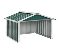 vidaXL Abri tondeuse robot de jardin 92x97x63 cm Acier galvanisé Vert