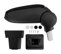 vidaXL Accoudoir de Voiture Noir 11,5x32x(30-50) cm ABS, boîte de Rangement d'accoudoir de Voiture, Console Centrale de Voiture, Remplacement d'accoudoir de Voiture