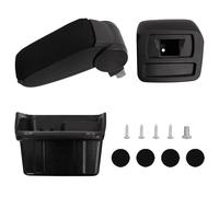 Vidaxl Accoudoir De Voiture Noir 15x31x(28-44) Cm Abs