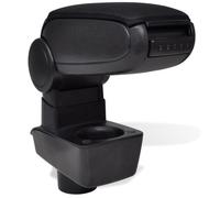 vidaXL Appuie-bras pour voiture Accoudoir central Noir