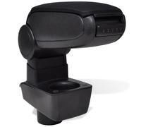 vidaXL Accoudoir pour Auto Noir Appuie-Bras de Voiture Accoudoir Central