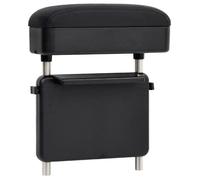 vidaXL Accoudoir de voiture universel noir 23x8x(30-38) cm ABS 154642