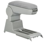 Accoudoir de Voiture - VIDAXL - VW Polo/Cross Polo - Réglable - Compartiment Intégré - Gris