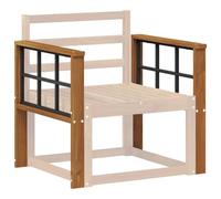 vidaXL Accoudoirs 2 pièces naturel 60 x 6 x 61 cm Bois d'acacia massif