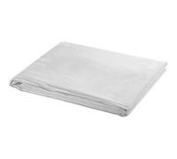 vidaXL Achtergrond zonder standaard 300x300 cm katoen wit 190004 Blanc G