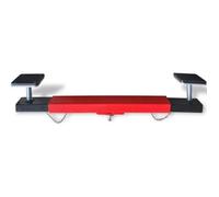 vidaXL Adaptateur de traverse 2 tonnes Rouge