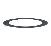 vidaXL adapté pour Anneau d'arbre Plat Anthracite Ø90 / 120 cm Acier, Décor Moderne pour Jardin et terrasse, Protecteur d'arbre Durable, Accessoire de Jardin, Garde-Racines