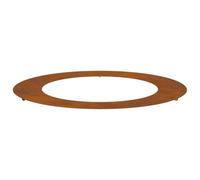 vidaXL adapté pour Anneau d'arbre Plat Marron Ø60 / 90 cm, Décor Moderne pour Jardin et terrasse, Protecteur d'arbre Durable, Accessoire de Jardin, Garde-Racines