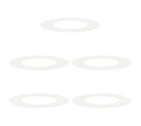 vidaXL Pot en plastique Blanc Plastique Moyen Durable Pot en plastique