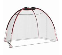 vidaXL Aides à l'entraînement de Golf Noir 314 x 150 x 206 cm, Filet de Golf Portable et Solide pour entraîner Vos Swings en Plein air, Pratique au Jardin