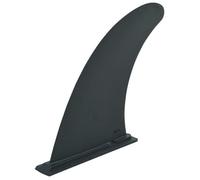 vidaXL Aileron central de planche à pagaie 18,3x21,2 cm Plastique Noir