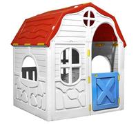 vidaXL Aire de jeu pliable avec porte et fenêtres fonctionnelles 92577