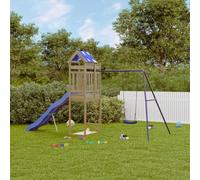 Vidaxl Aire De Jeux D'extérieur Bois De Pin Imprégné