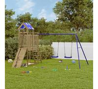 Vidaxl Aire De Jeux D'extérieur Bois De Pin Imprégné