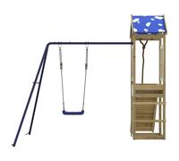 Vidaxl Aire De Jeux D'extérieur Bois De Pin Imprégné