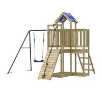 Vidaxl Aire De Jeux D'extérieur Bois De Pin Imprégné