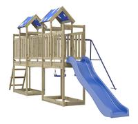 Vidaxl Aire De Jeux D'extérieur Bois De Pin Imprégné