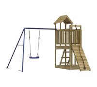 Vidaxl Aire De Jeux D'extérieur Bois De Pin Imprégné