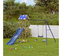 Vidaxl Aire De Jeux D'extérieur Bois De Pin Imprégné