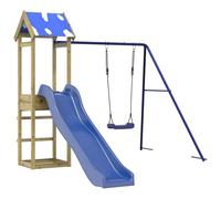 vidaXL Aire de jeux d'extérieur – Ensemble de jeu en bois de pin imprégné