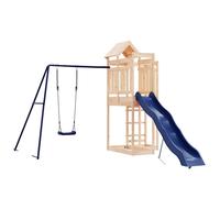 Vidaxl Aire De Jeux D'extérieur Bois De Pin Massif