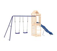 Vidaxl Aire De Jeux D'extérieur Bois De Pin Massif